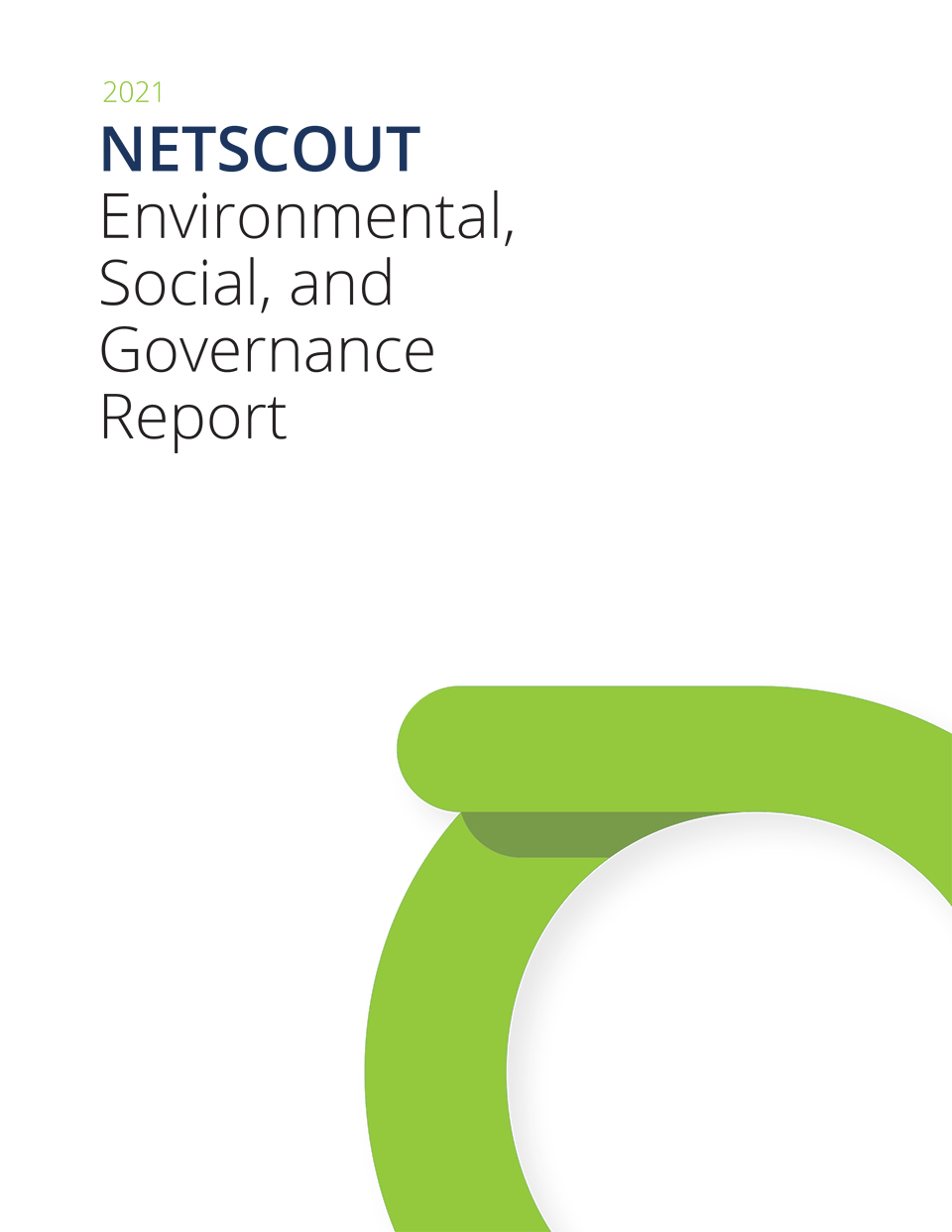 2021 NETSCOUT Environmental, Social, and Governance Report