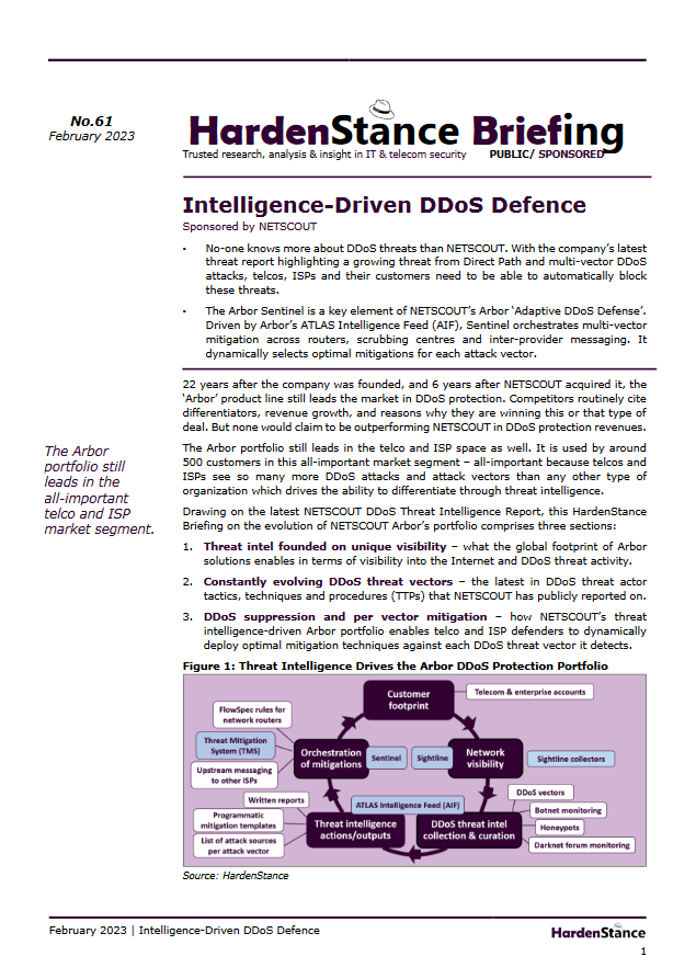 Intelligence-Driven DDoS Defense