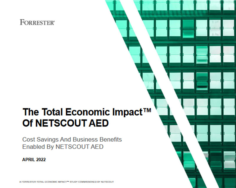 The Total Economic Impact™ of NETSCOUT AED
