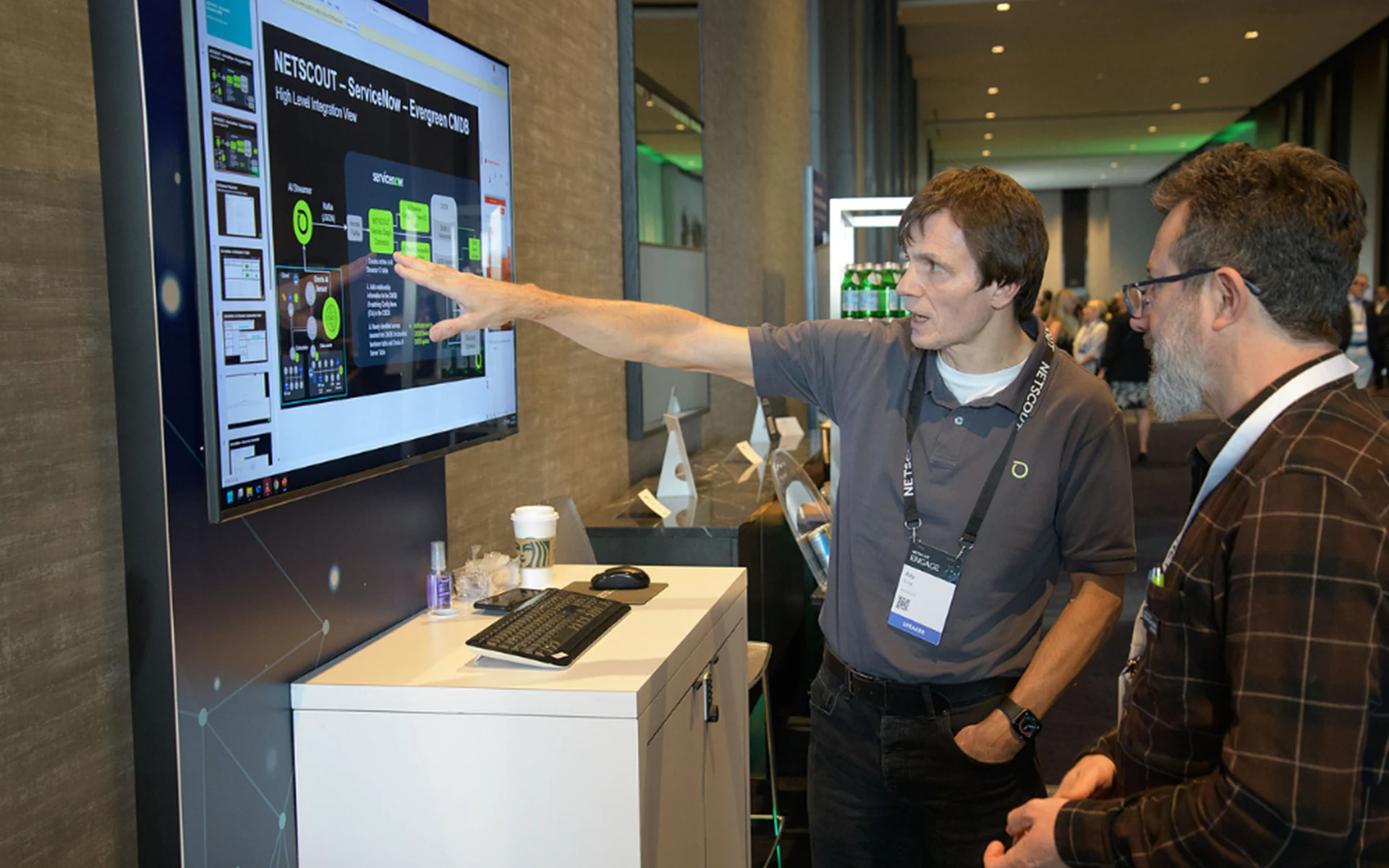 NETSCOUT demo station