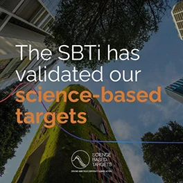 The SBTi has validated NETSCOUT’s science-based near-term targets