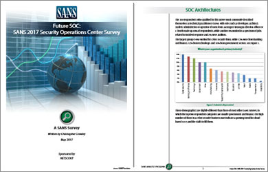 SANS 2017 Security Operations Center Report