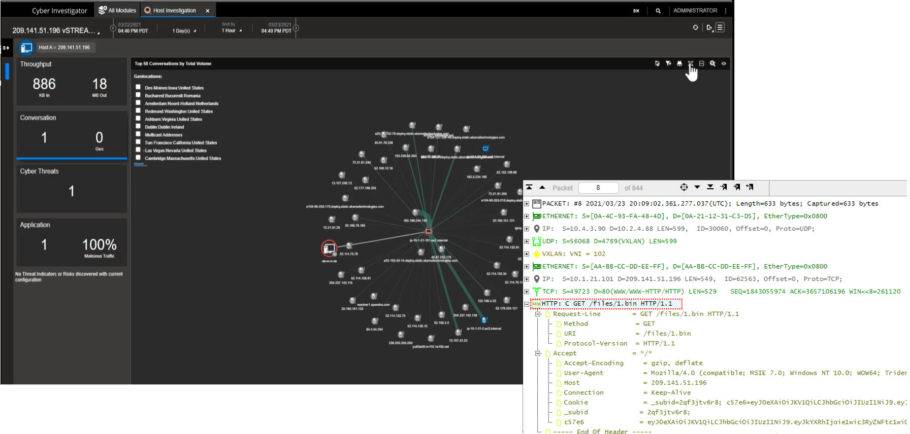 Cyber Intelligence Screenshot