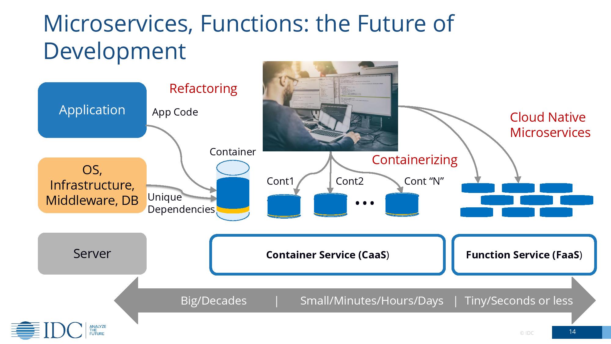 IDC: microservices, function