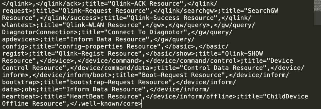 QLC Chain response