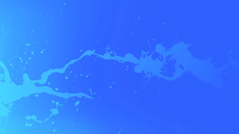 Abstract blue gradient with light blue splotches