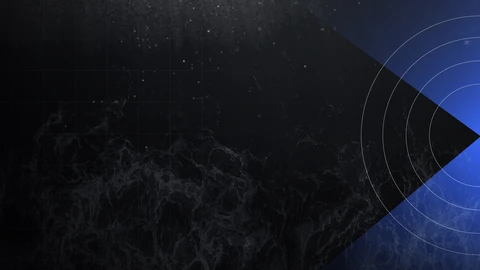 Geographical black background with blue