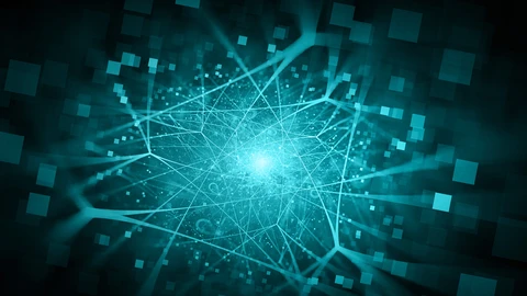 Lines forming acute angles that connect to each other