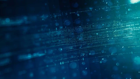 Abstract blue and teal background