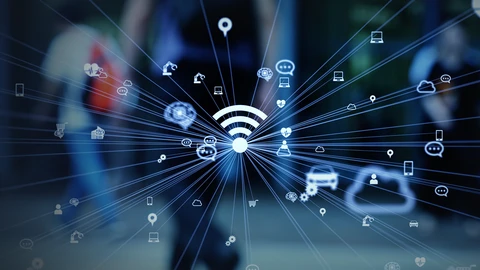 Wireless image and other smaller internet images surrounding it.