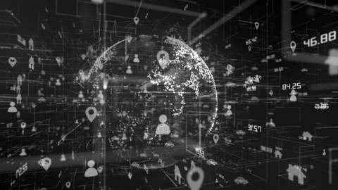 Black and White Earth