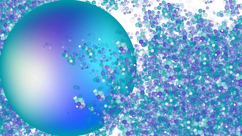 Orbs Representing NETSCOUT Data Platform