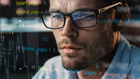 Man in glasses