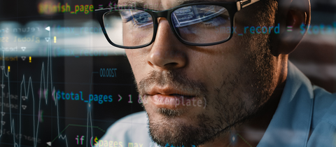 Man in glasses