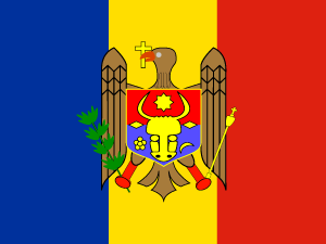 Flag of Republic of Moldova